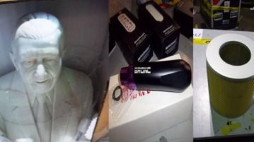 Subasta de AFIP: rematan autopartes, máquinas de tatuajes y un misterioso busto